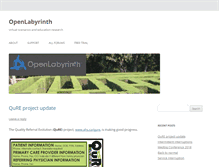 Tablet Screenshot of openlabyrinth.ca